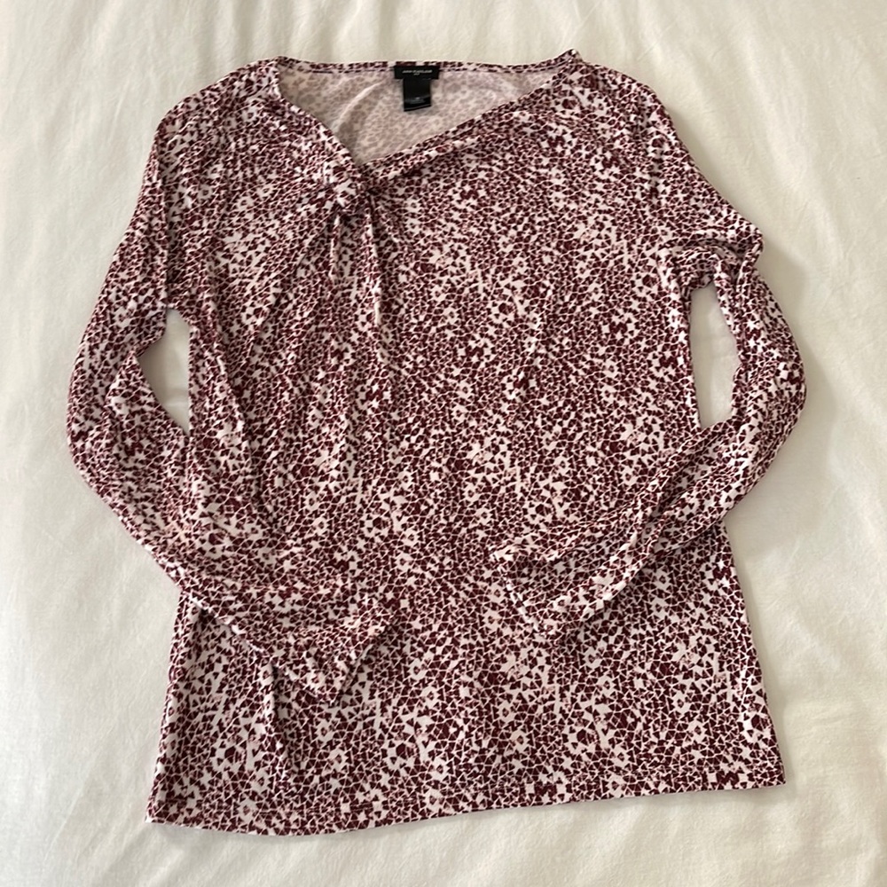 Ann Taylor Asymmetrical Blouse